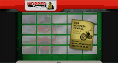 Desktop Screenshot of moppedtempel.de